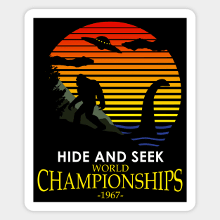 Hide And Seek World Championships 1967 Magnet